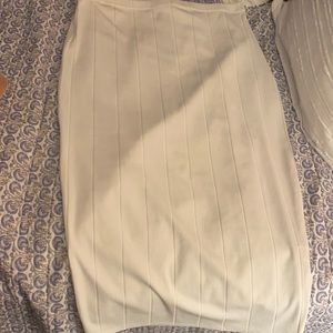 Brand New White Pretty Little Thing Skirt